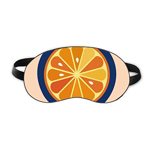 O Азбука портокалово овошје симпатична шема за спиење на очите штит мека ноќно слепило на сенка