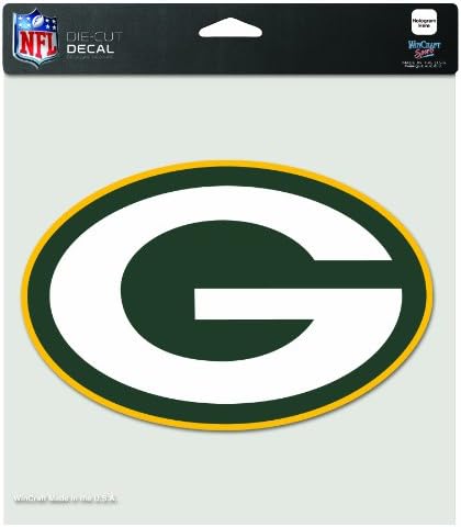 NFL Green Bay Packers 8-по-8 инчи Deicut Decut Decal
