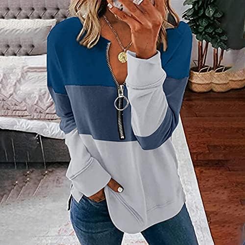 Маичка за жени за жени ја поштеди тунична блуза за носење со хеланки маица лабава маици блузи врвови на улична облека пуловер