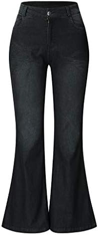 Фармерки за жени со високи половини слаби искинати потресени фармерки тинејџери девојки y2k широки панталони за нозе лабави буги фармерки