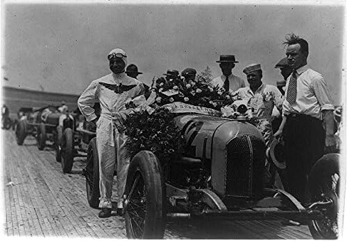 Фотографија на историски производи: Питер де Паоло, победник, трка во Балто-Вашингтон 250 милји, почеток, автомобили, автомобили, 1925 година