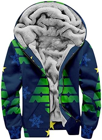 ADSSDQ есен палто за мажи, масти со долги ракави, основен одмор зима плус големина густа џемпер топли дуксери