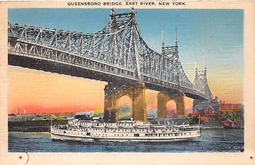 Мостови во Newујорк, разгледница во Newујорк