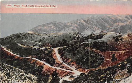 Островот Санта Каталина, разгледница во Калифорнија
