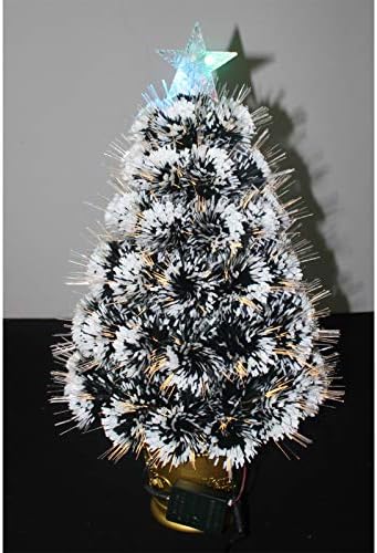 Yumuo 60см новогодишна елка, таблета вештачко Божиќно дрво со тешка база, сезонски декорација на празници-зелена 60см