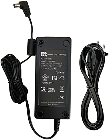 UpBright 12V UL 5A AC/DC Adapter Compatible with FSP AD060DIBAN2-LJ25 FSP060-DIBAN2 9NA0605300 9NA0605375 FSP060-DHAN3 R 9NA0608057
