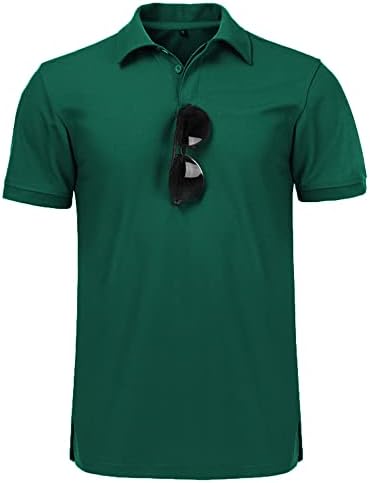 Скоди Поло кошули за мажи обичен краток ракав голф поло атлетик дневно кошула тениска маица маица