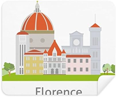 Италија Фиренца Пејзаж Национален Модел Чистење Крпа Екран Почиста 2 парчиња Велур Ткаенина