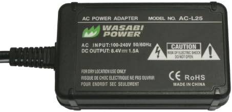 Адаптер за напојување со AC за Sony AC-L200, AC-L200C, AC-L25, AC-L25A, AC-L25B, AC-L25C и Sony Handycam DCR-DVD7, DCR-DVD105,