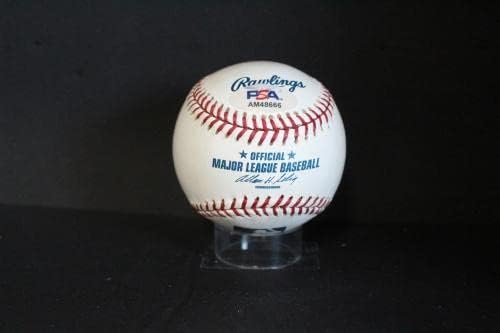 Били Вербер потпиша бејзбол автограм автограм PSA/DNA AM48666 - автограмирани бејзбол