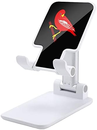 Птица Северна смешна смешна преклопна десктоп мобилен телефон, преносни прилагодливи додатоци за биро