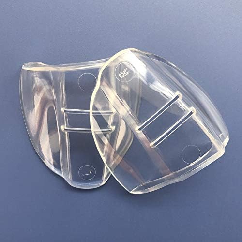 Безбедносни очила странични штитови, Фатеам 6 пара Универзална безбедност чисти флексибилни странични штитови, лизгање на страничните