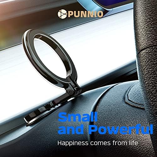 Punnio Magsafe Mount Mount со 44 моќни магнети, држач за магнетски телефон за автомобил компатибилен со iPhone14 13 12 Pro Mac