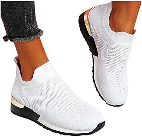 Viyabling патики за жени се лизгаат, жени широка ширина слајд шуплива тркалезна пети обични рамни чевли се лизгаат на чевли