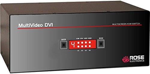 Електроника на роза Електроника MDM-4T4DDL/A1 1X4 Quad Video DVI, аудио, USB