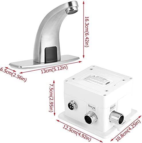 Адаптер за сензори за движење на автоматско движење на тапа на допир Допир за мијалник за кујна за мијалник, месинг вентил за