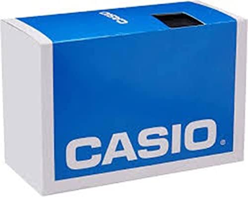 Касио Илуминатор 10-Годишна Батерија Екстра Долг Ремен 100 Метри Водоотпорност 5 - Аларм Со / Тајмер За Одбројување Машки Дигитален