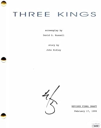 Марк Валберг потпиша автограм Три кралеви со целосен филмски скрипта w/ James Spence JSA Автентикација - Entorage, Boogie Nights,