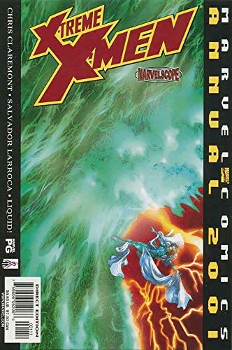 X-Treme X-Men Годишно 2001 VF; марвел стрип | Марвелскоп Крис Кларемонт