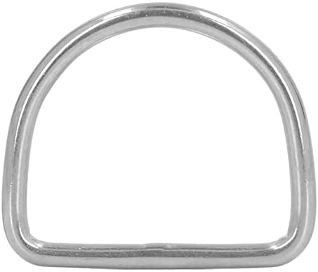Окујонични прстени од 3мм Д, силна издржливост од не'рѓосувачки челик Д прстени за сурфање
