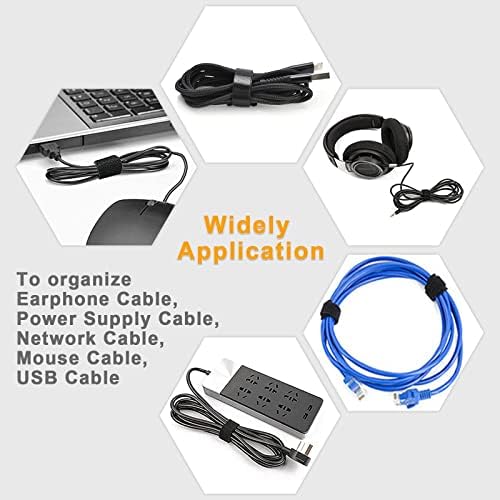 Кабелски врски од 120 парчиња 6 инчи, ленти за кабел за кабел за еднократно користење, прилагодлива кука за завиткување и кабел