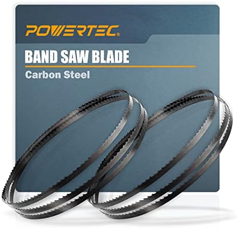 Powertec 13700 Bandsaw Blades 59-1/4 инчен асортиман за обработка на дрво и меки железни метали-2 пакувања