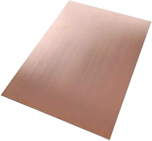 Оригинал Клуб бакарен метален лист Фолија плоча1.2x 200 x 300 mm исечена бакарна плоча бакарна плоча бакар