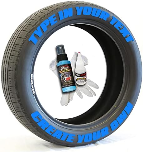 Налепници за гуми - Создадете ваш сопствен додаток за додатоци за букви за гуми - DIY/Easy/Лепак & 2oz Cust -up Cleans - Прилагодена