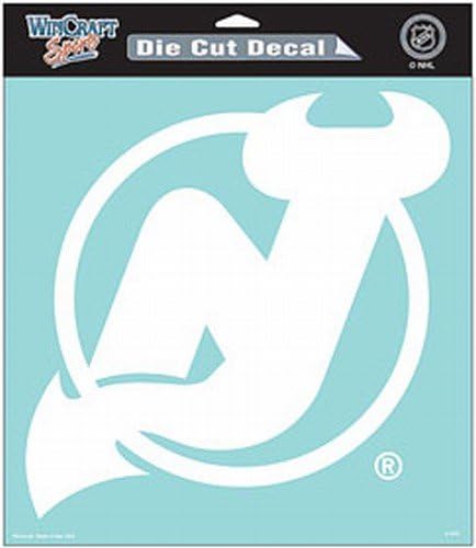 Wincraft NHL New Jersey Devils WCR29628014 Совршени декорации за намалување, 8 x 8