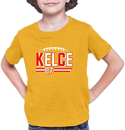 Squatch King Threads KC Kelce Mens Mendersенски младинска маица