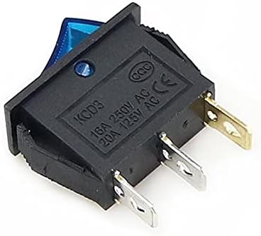 PHNT KCD3 Rocker Switch Onf-Off 2 Позиција 3 Пин Електрична опрема со прекинувач за светло напојување 16A 250VAC/20A 125VAC