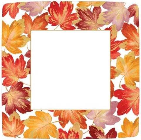 Есенски декор Денот на благодарноста хартија плочи есен за свадба есен за украсување чинија PK 16