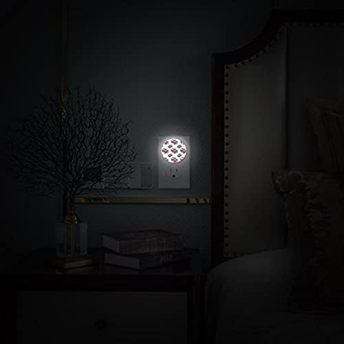 Deyya LED ноќен светлосен приклучок во wallид со авто -сензор за ноќевачка ламба за деца спални соби за бебиња расадник скали