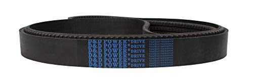 D&D PowerDrive 2/Bx105 Cogged Banded V Belt, гума