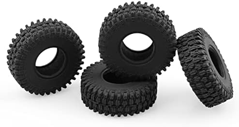 Aimrock 1.0 Crawler гуми w/пена мека гума за тркала за Beadlock за TRX4M SCX24 1/18 1/24 RC Crawler Truck, 52 * 19mm