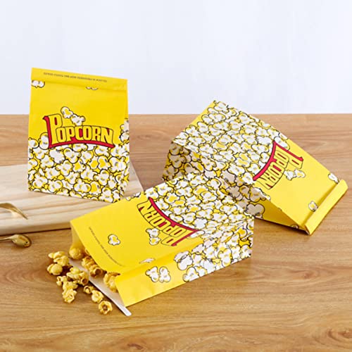 Bestonzon Popcorn Tags Масовни кутии за подароци 50pcs пуканки хартија филмови ноќни пуканки кутии хартија закуски торби пуканки