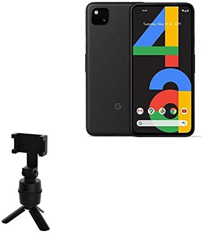 Застанете и монтирајте за Google Pixel 4A - PivotTrack Selfie Stand, Pivot Stand за следење на лицето за Google Pixel 4A - Jet