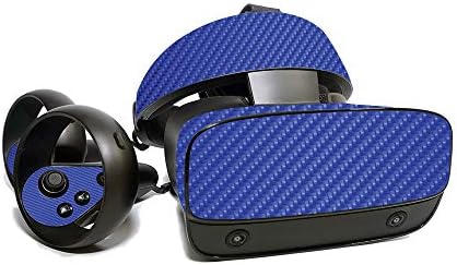 Кожа на Moundyskins за Oculus Rift S - сино јаглеродно влакно | Заштитна, издржлива и уникатна обвивка за винил декларална обвивка