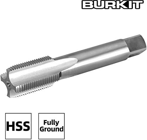 Burkit M45 x 0,5 конец Допрете десна рака, HSS M45 x 0,5 директно флитирана машина Допрена