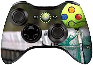 Гаџети ЗАВИТКАЈТЕ Ја Отпечатената Налепница Со Винил Налепница За Xbox 360 Контролер Само-Тениско Топче Зелено