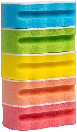 Микрофибер чинија крпи сунѓер чистење бран кујна миење садови избришете ја бојата со висока густина во боја на сунѓер кујна