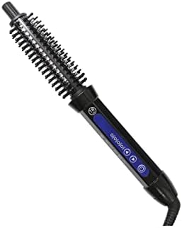 Алатки за виткање на коса 2 во 1 мултифункционален професионален керамички виткач електричен чешел за стилизирање на чешел за