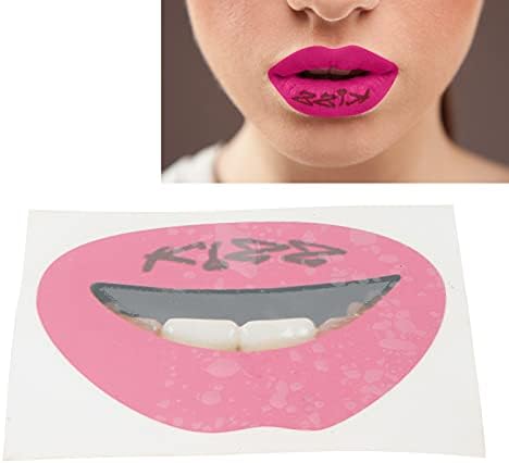 Налепници за усни, loveубовни модели различни налепници за бакнеж за реквизити за фотографии за декоративни занаети за украси