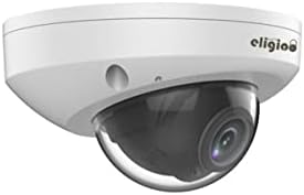 Eligico 4MP Lighthinter NDAA-во согласност со водоотпорна Mini Dome IP безбедносна камера со фиксна леќа од 2,8 мм и вграден