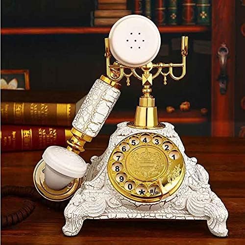 Liuzh ротира гроздобер фиксен телефон Revolve Dial Antique Tefhone