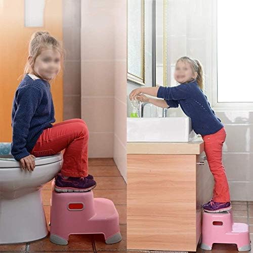 Ygcbl мултифункционално преклопување на столче, столче со двојна висина за | Столицата на детето за тренинг и употреба во бањата