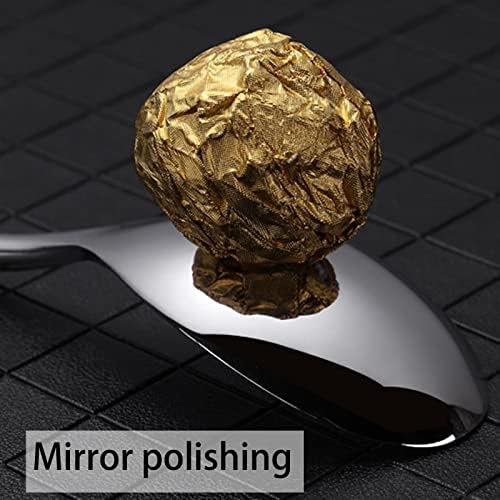 ПРИВКУСТ златен сребрен прибор за огледало од 12 нерѓосувачки челик полски машина за миење садови безбедни вилушки и лажици