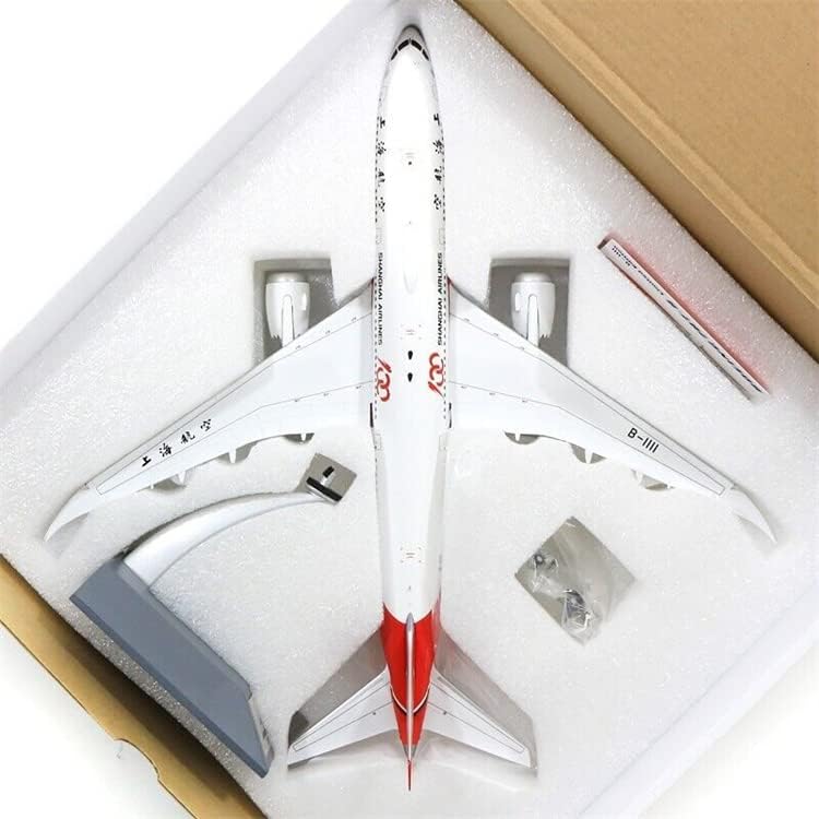 Inflate 200 Shanghai Airlines за Boeing 787-9 B-1111 100-ти авион со Stand Limited Edition 1/200 Diecast Aircraft претходно